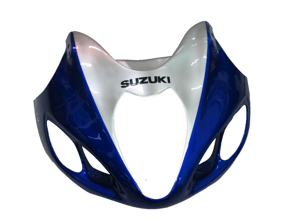 Amotopart Suzuki Hayabusa GSX1300R 1999-2007 Fairing Blue&Sliver Kit