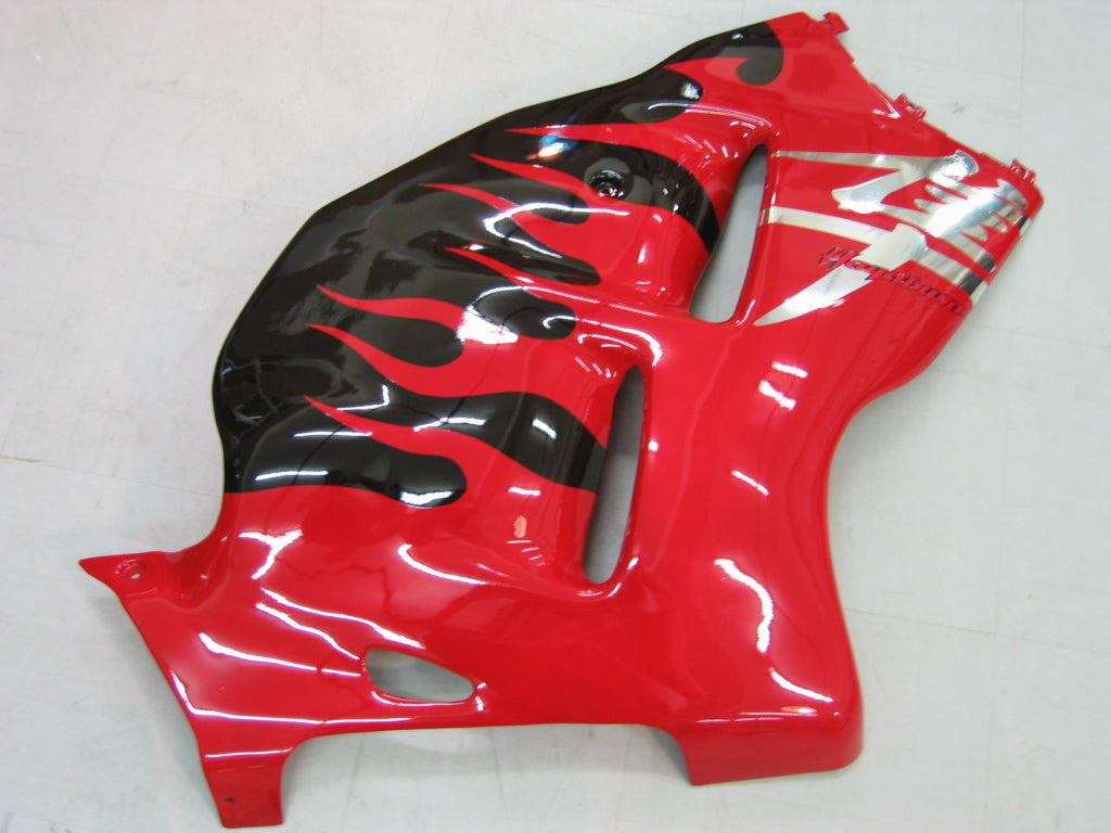 Amotopart Kit Carénage Rouge Suzuki Hayabusa GSXR1300 1999-2007