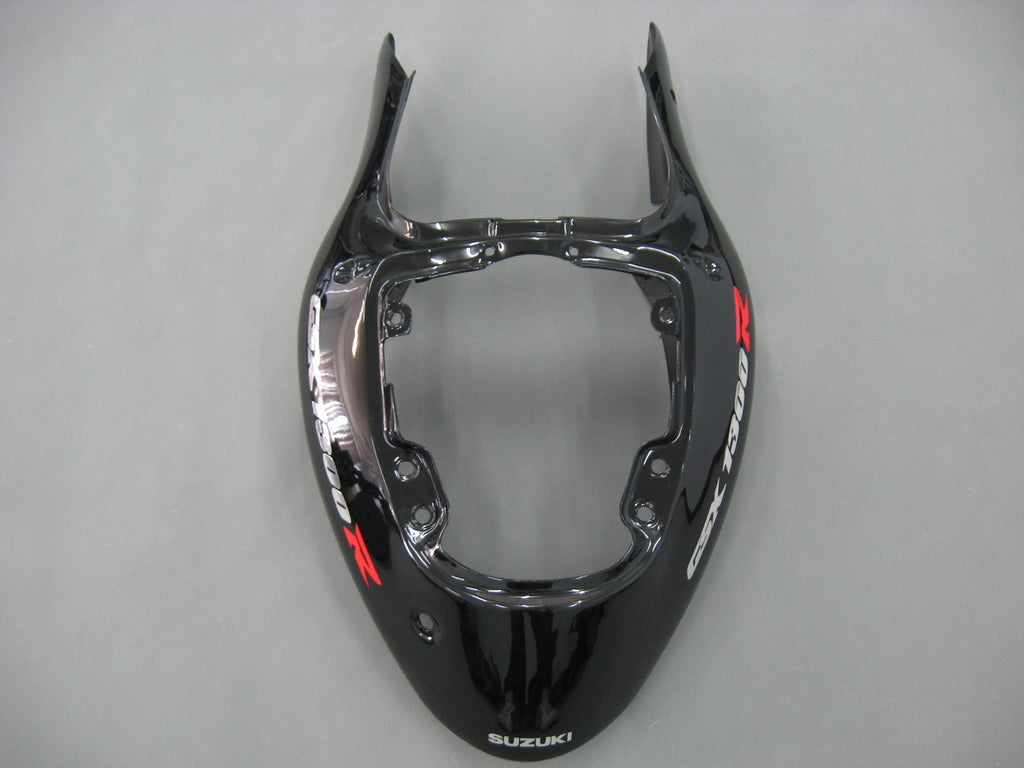 Amotopart 1999-2007 GSX1300R Suzuki Kit de carénage argenté et noir