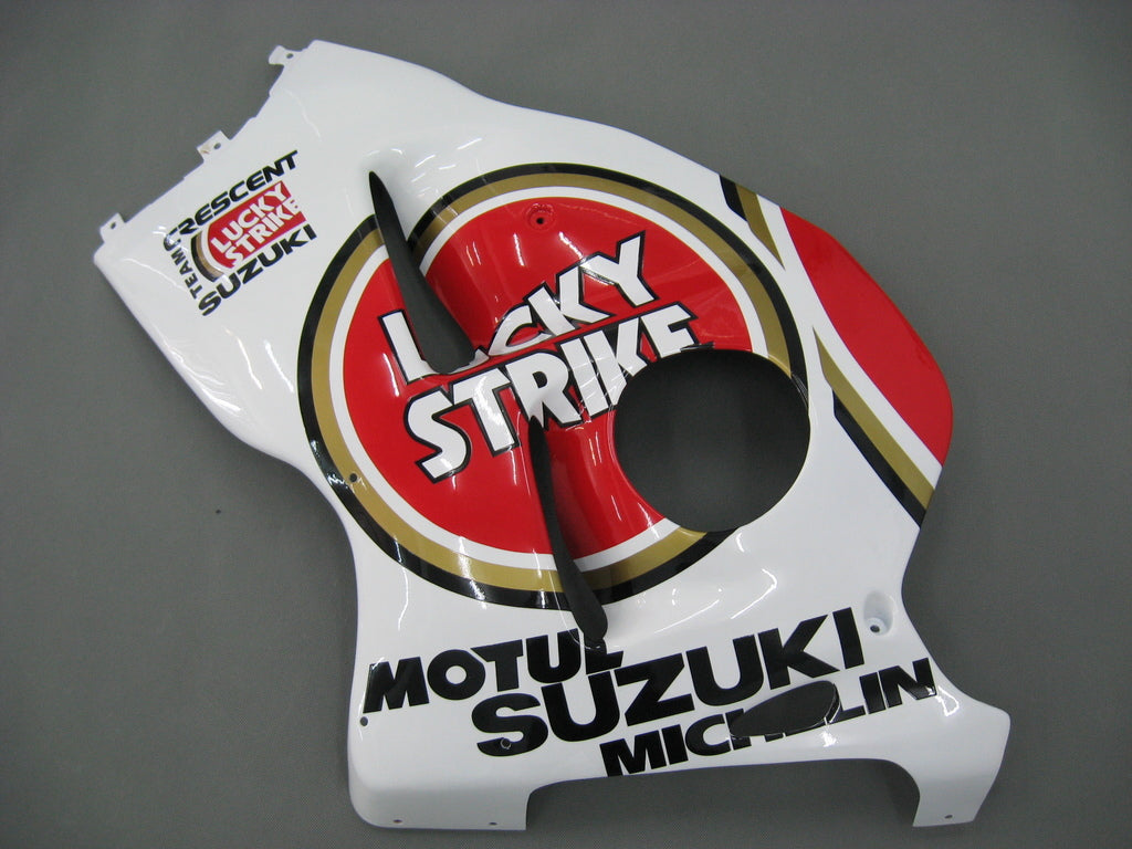 Amotopart  Suzuki Hayabusa GSX1300R 1999-2007 Fairing White&Red Kit