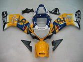 Amotopart Suzuki 01-03 GSXR600 &amp; 00-03 GSXR750 Corona GSXR Racing Kit carena giallo blu