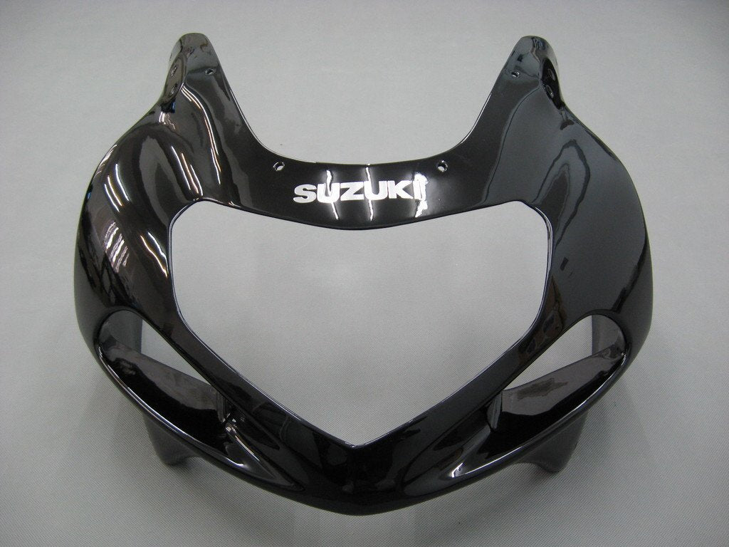 Amotopart Suzuki 01-03 GSXR600 & 00-03 GSXR750 Black Fairing Kit