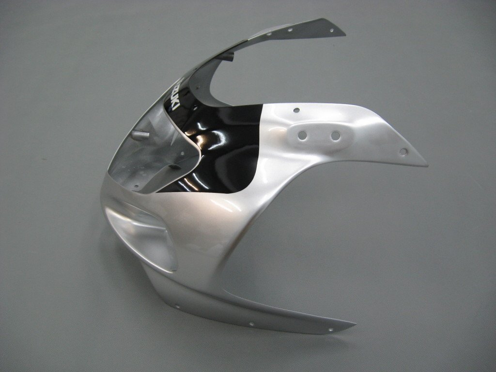 Amotopart Suzuki 01-03 GSXR600 & 00-03 GSXR750 2-Tone GSXR Racing Silver Fairing Kit