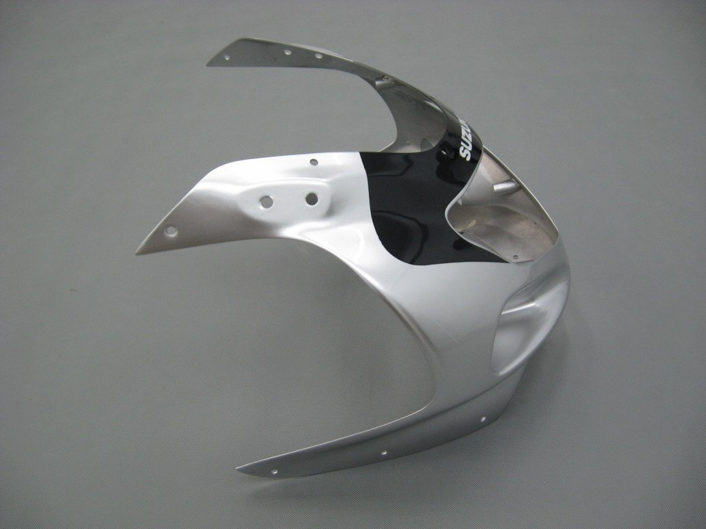 Amotopart Suzuki 01-03 GSXR600 & 00-03 GSXR750 2-Tone GSXR Racing Silver Fairing Kit