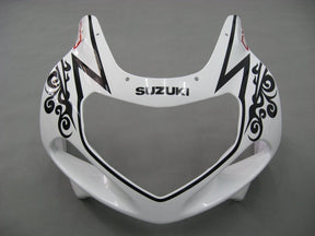 Amotopart Fairings Suzuki GSXR600/750  2001-2003 Fairing White Black Alstare Corona GSXR Racing Fairing Kit