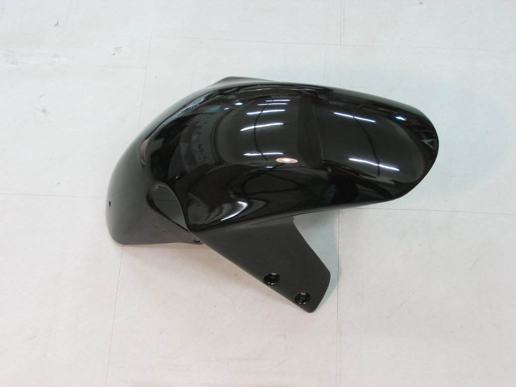 Amotopart GSXR-Rennverkleidungssatz für Suzuki 01–03 GSXR600 und 00–03 GSXR750, Schwarz/Silber