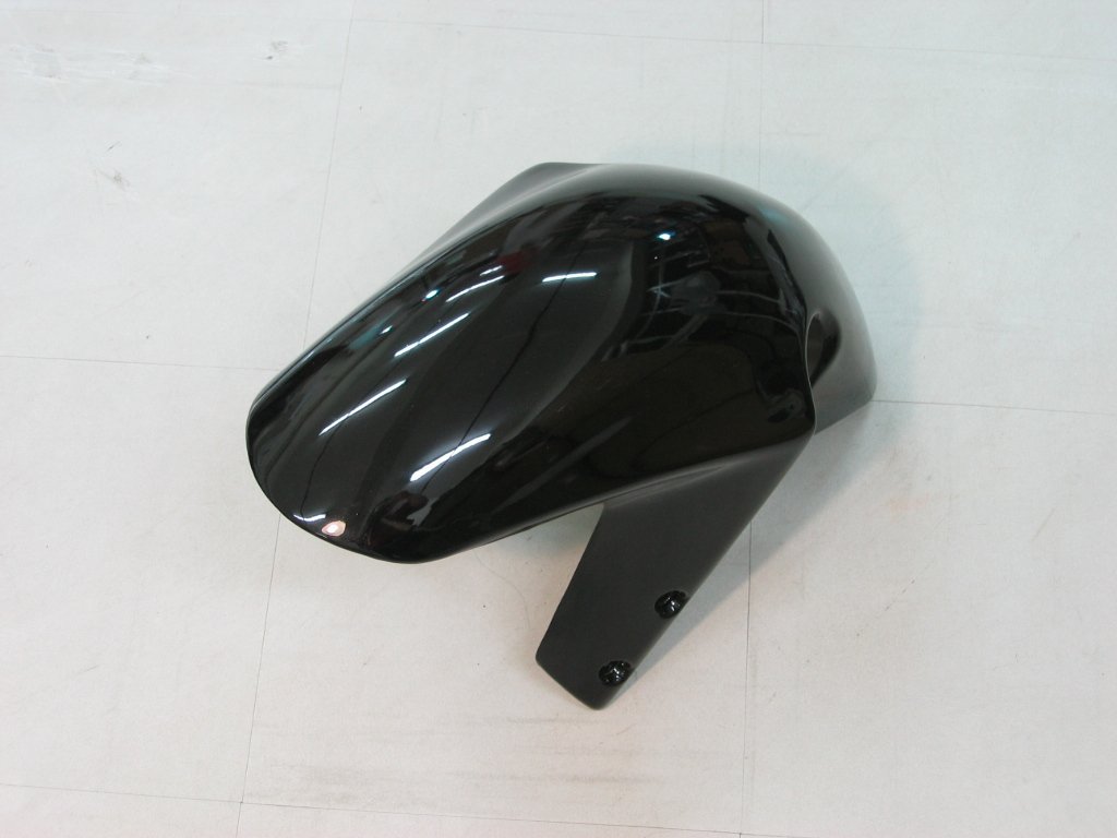 Amotopart GSXR-Rennverkleidungssatz für Suzuki 01–03 GSXR600 und 00–03 GSXR750, Schwarz/Silber