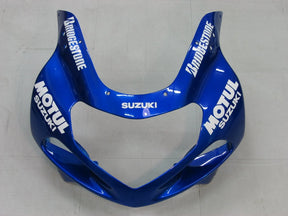Amotopart Suzuki 01-03 GSXR600 & 00-03 GSXR750 Motul Racing Blue Fairing Kit