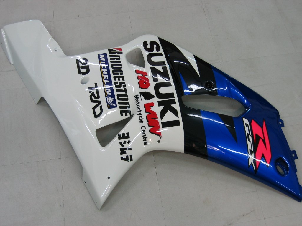 Amotopart Suzuki 01-03 GSXR600 & 00-03 GSXR750 Motul Racing Blue Fairing Kit