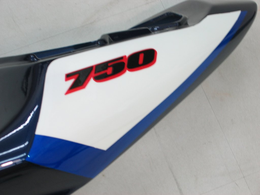 Amotopart 2004-2005 GSXR600/750 Suzuki Fairing Blue&White Kit