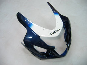 Amotopart 2004-2005 GSXR600/750 Suzuki Kit carenatura blu e bianco