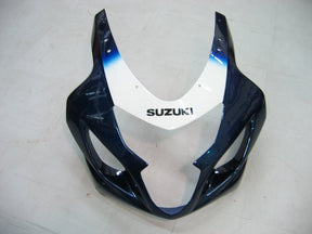 Amotopart 2004-2005 GSXR600/750 Suzuki Fairing Blue&White Kit