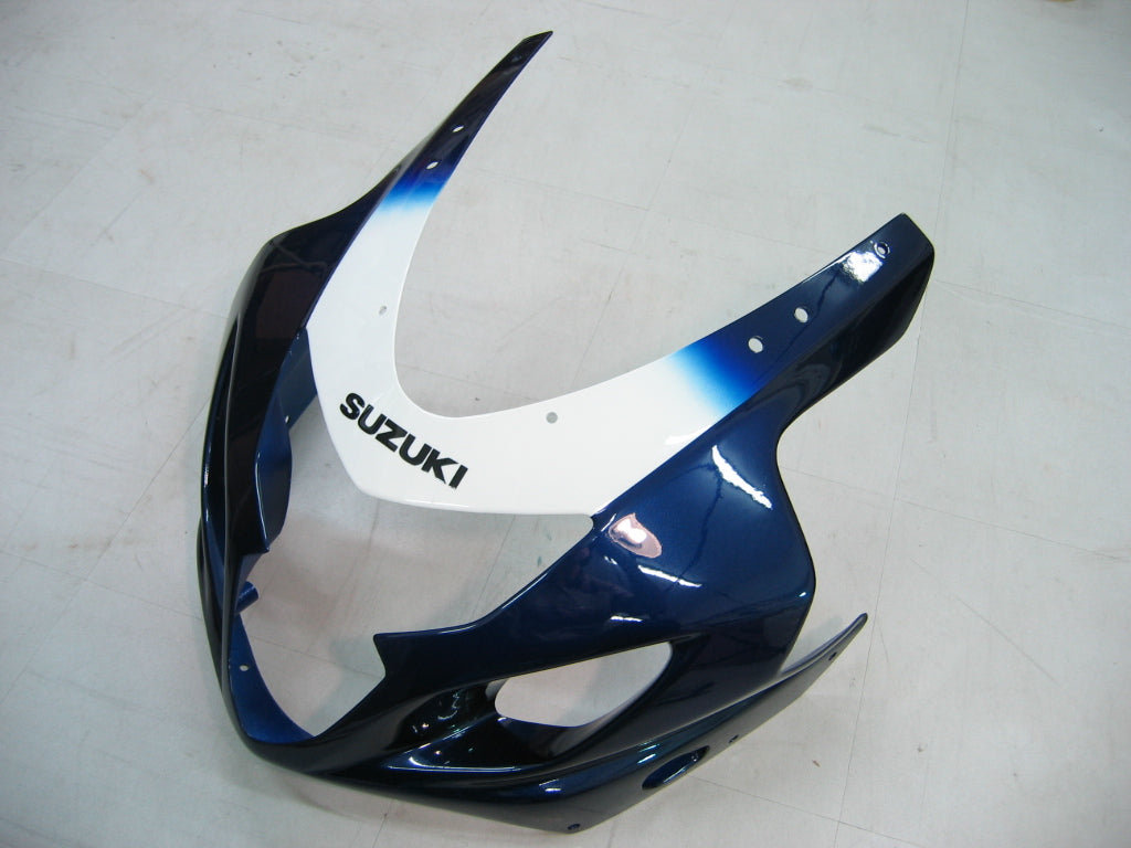 Amotopart 2004-2005 Suzuki GSXR 600 750 Fairing Blue&White Kit