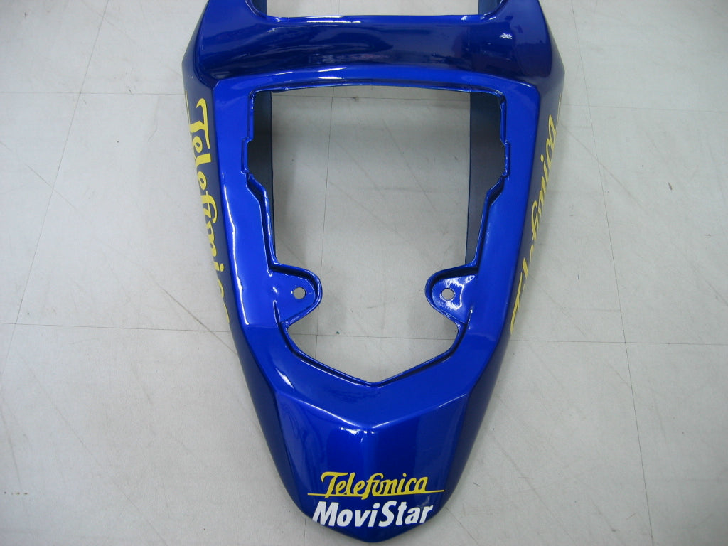 Amotopart 2004-2005 GSXR600750 Suzuki Fairing Blue Kit