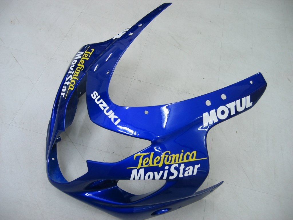 Amotopart 2004-2005 Suzuki GSXR600750 Fairing Blue Kit