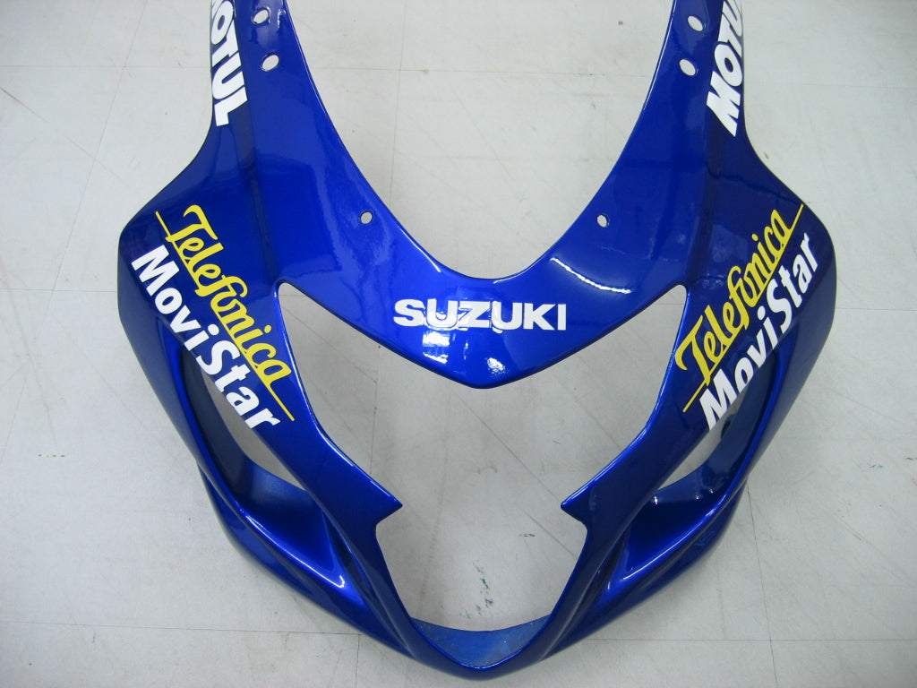 Amotopart 2004-2005 GSXR600750 Suzuki Fairing Blue Kit