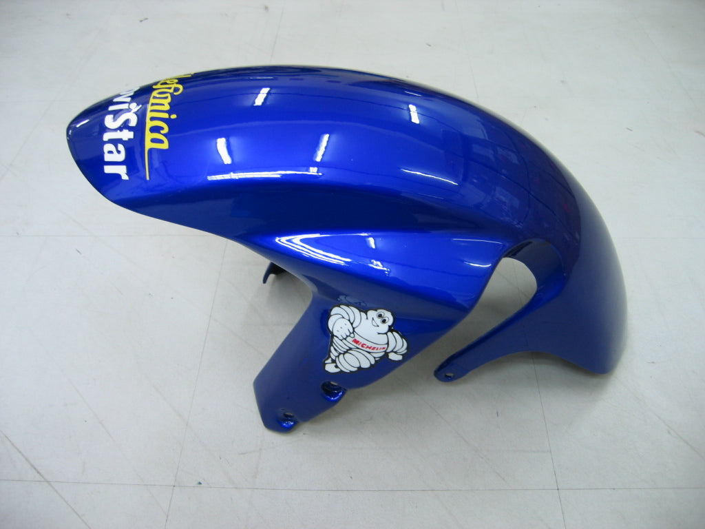 Amotopart 2004-2005 GSXR600750 Suzuki Fairing Blue Kit