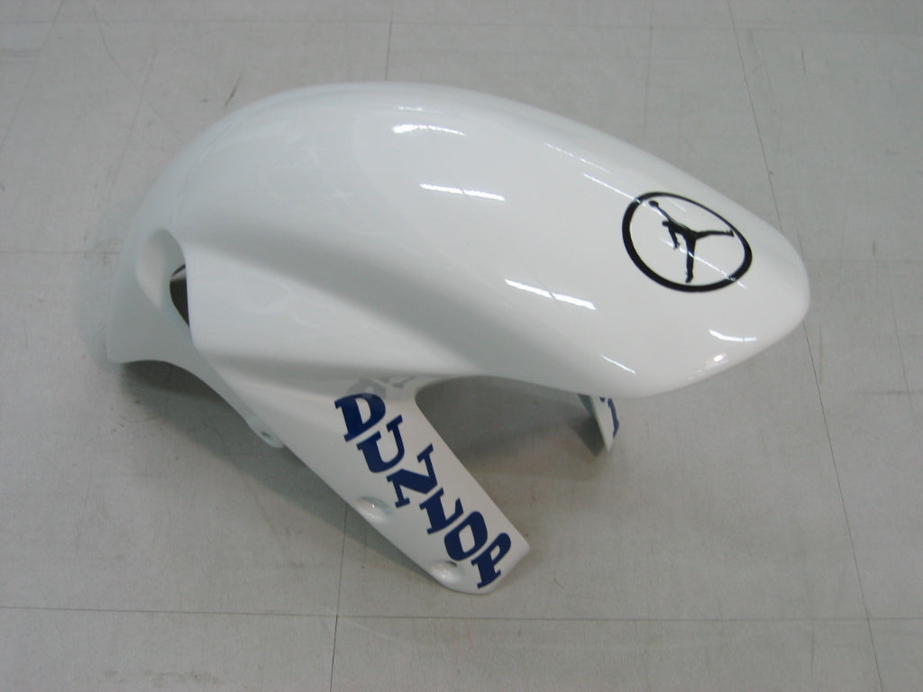 Amotopart 2004-2005 Suzuki GSXR600750 Fairing White&Blue Color Kit