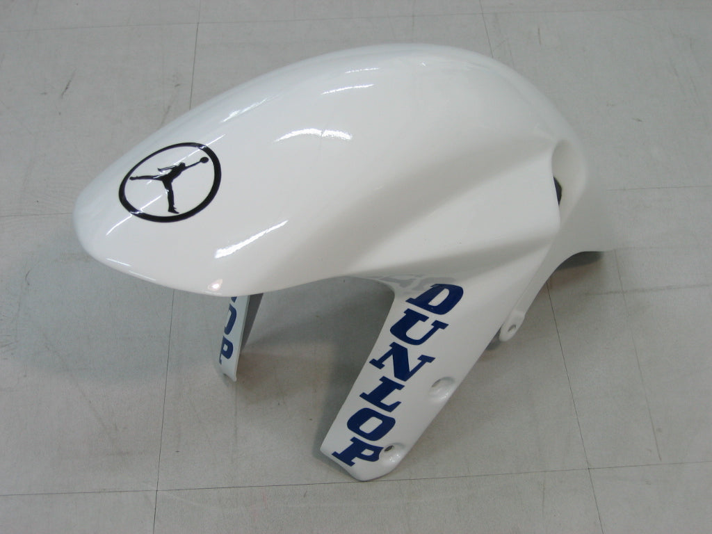 Amotopart 2004-2005 Suzuki GSXR600750 Fairing White&Blue Color Kit