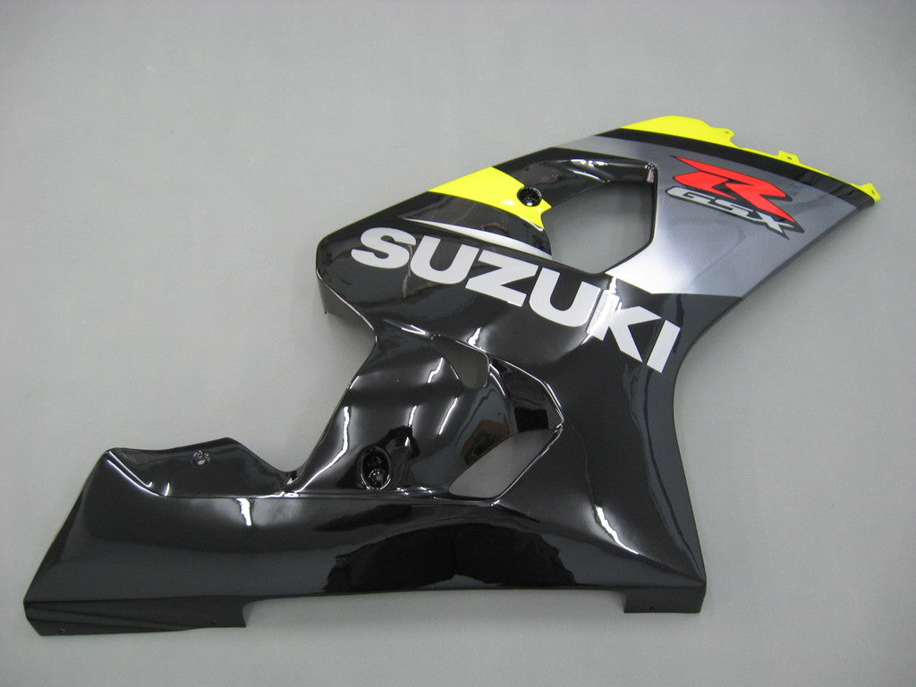 Amotopart 2004-2005 GSXR600750 Suzuki Fairing Yellow Kit