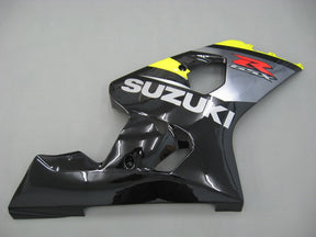 Amotopart Suzuki GSXR 600 750 2004-2005 Fairing Racing Yellow & Black