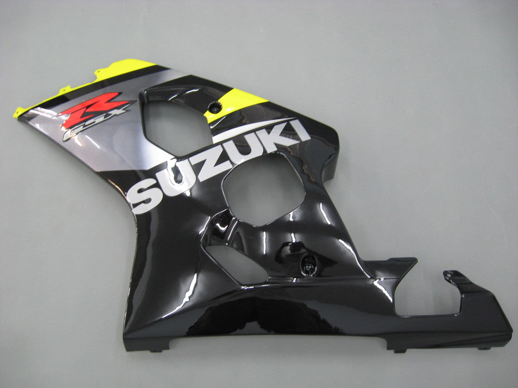 Amotopart 2004-2005 GSXR600750 Suzuki Fairing Yellow Kit