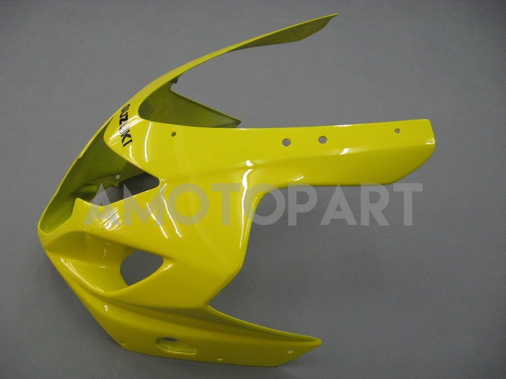 Amotopart Suzuki GSXR 600 750 2004-2005 Fairing Racing Yellow & Black