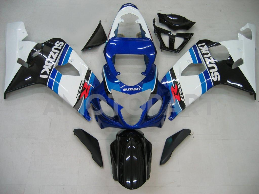 AMOTOPT 2004-2005 Suzuki GSXR 600750 Kit Black & White