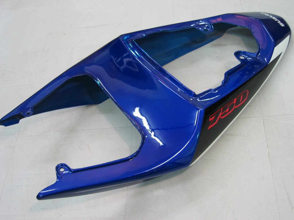 Suzuki GSXR 600 750 2004-2005 Fairing Blue Black Silver GSXR Racing