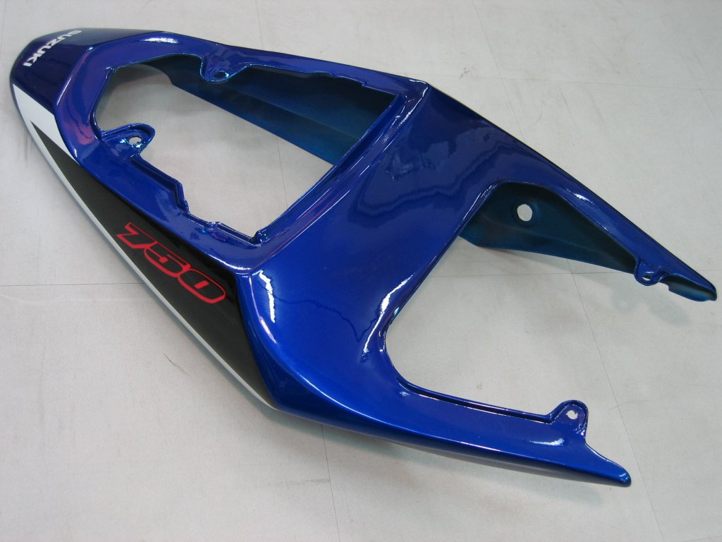 Suzuki GSXR 600 750 2004-2005 Verkleidung Blau Schwarz Silber GSXR Racing