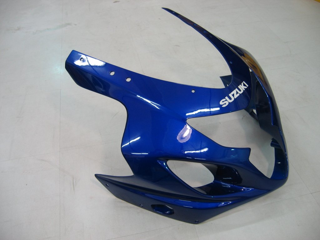 Suzuki GSXR 600 750 2004-2005 Verkleidung Blau Schwarz Silber GSXR Racing