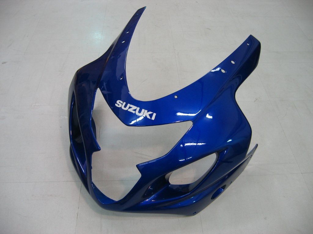 Suzuki GSXR 600 750 2004-2005 Verkleidung Blau Schwarz Silber GSXR Racing