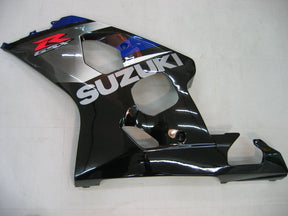 Suzuki GSXR 600 750 2004-2005 Carena Blu Nero Argento GSXR Racing