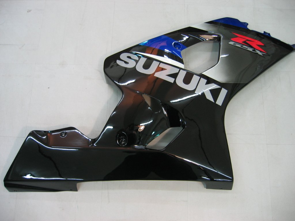 Suzuki GSXR 600 750 2004-2005 Verkleidung Blau Schwarz Silber GSXR Racing