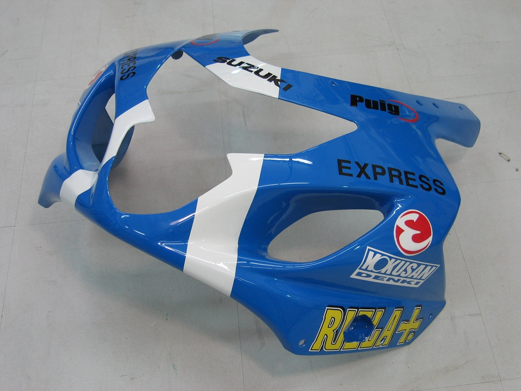 Amotopart 2004-2005 Suzuki GSXR600750 Fairing Multi Blue Kit