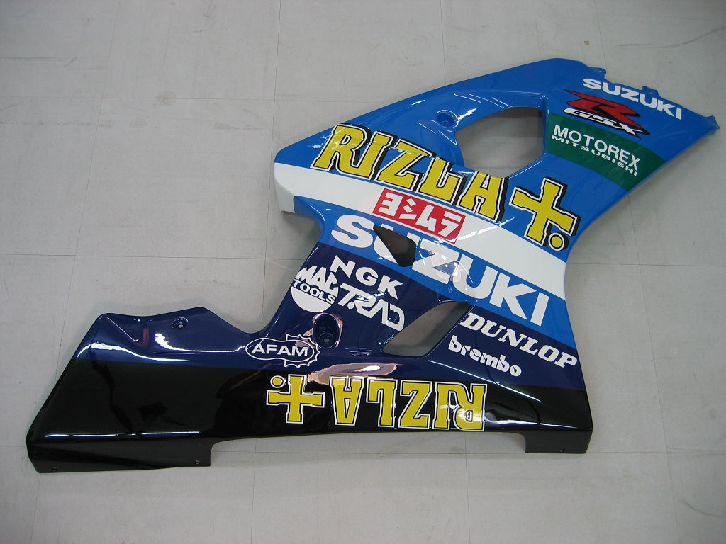 Amotopart 2004–2005 Suzuki GSXR600750 Verkleidung, mehrfarbig, Blau