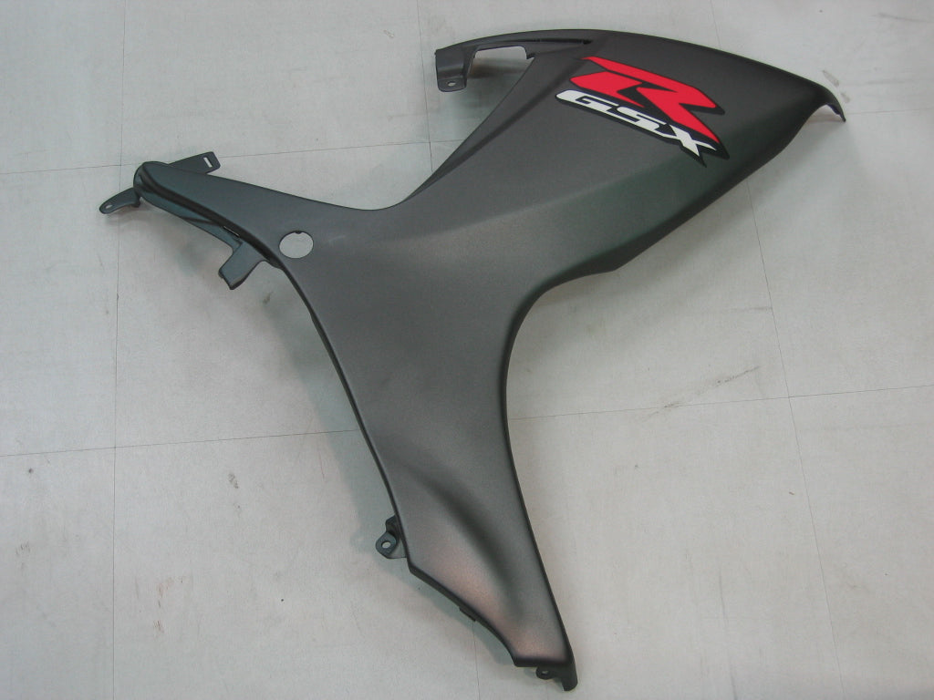 Amotopart 2006-2007 GSXR600/750 Suzuki Kit de carenado negro