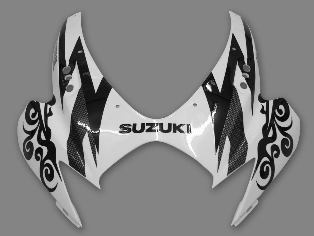 Amotopart 2006-2007 GSXR600750 Suzuki Fairing White Kit