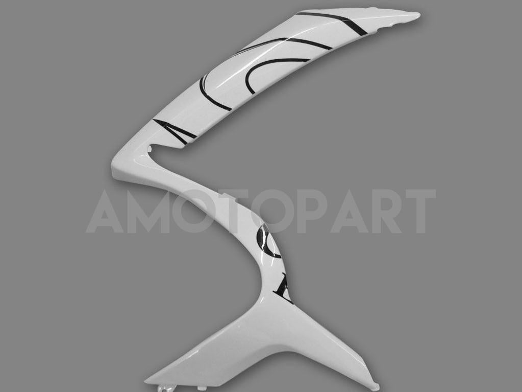 Amotopart 2006-2007 GSXR600750 Suzuki Fairing White Kit