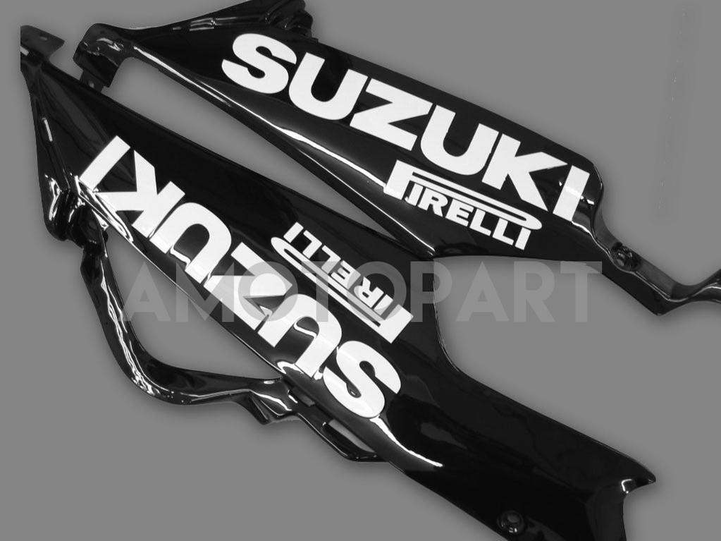 Amotopart 2006-2007 GSXR600750 Suzuki Fairing White Kit