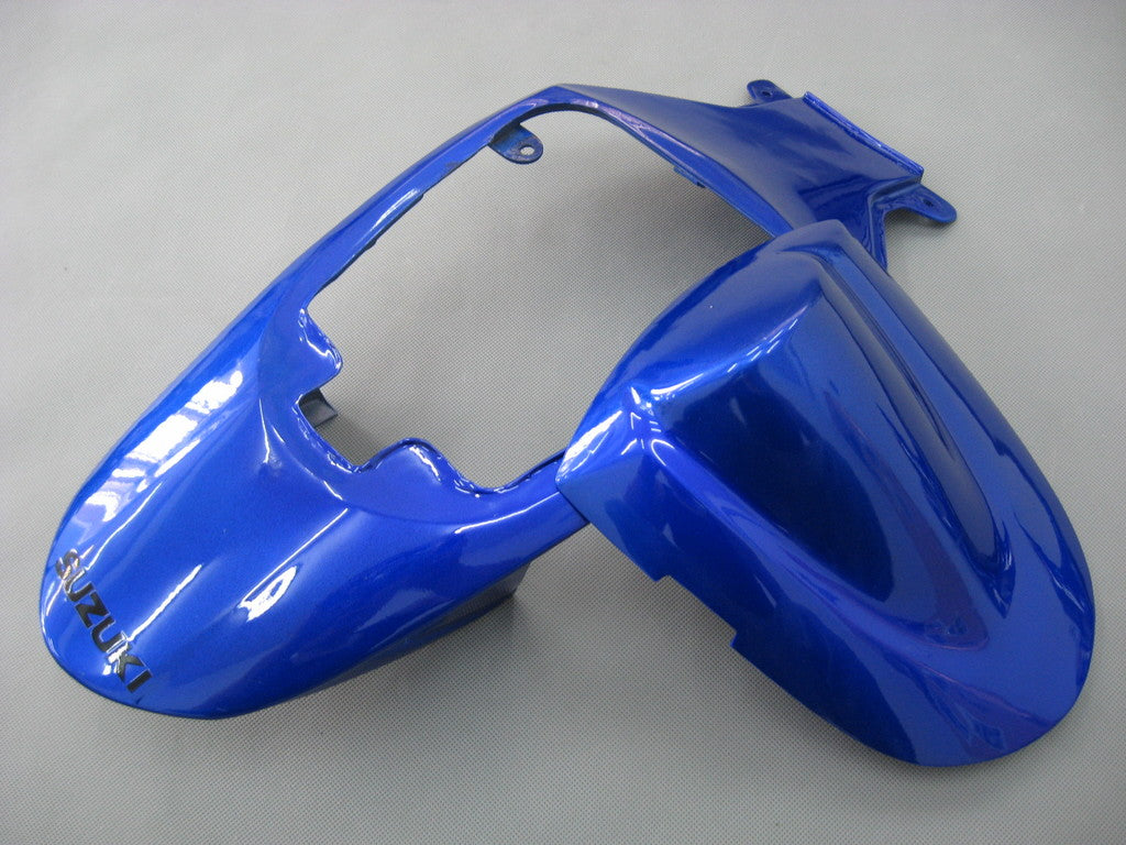 Amotopart 2006-2007 GSXR 600750 スズキ フェアリング ブルー & ブラック キット