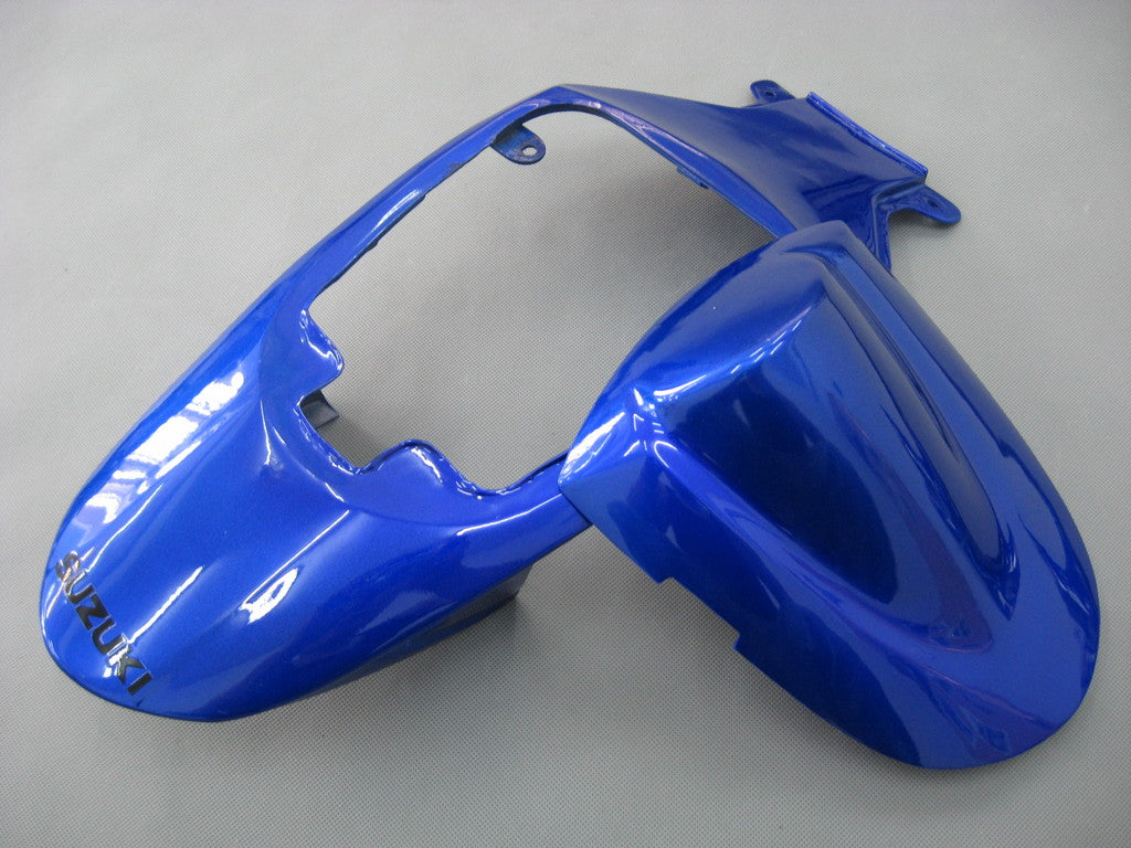 Amotopart 2006-2007 GSXR600750 Kit carenatura blu e nero Suzuki