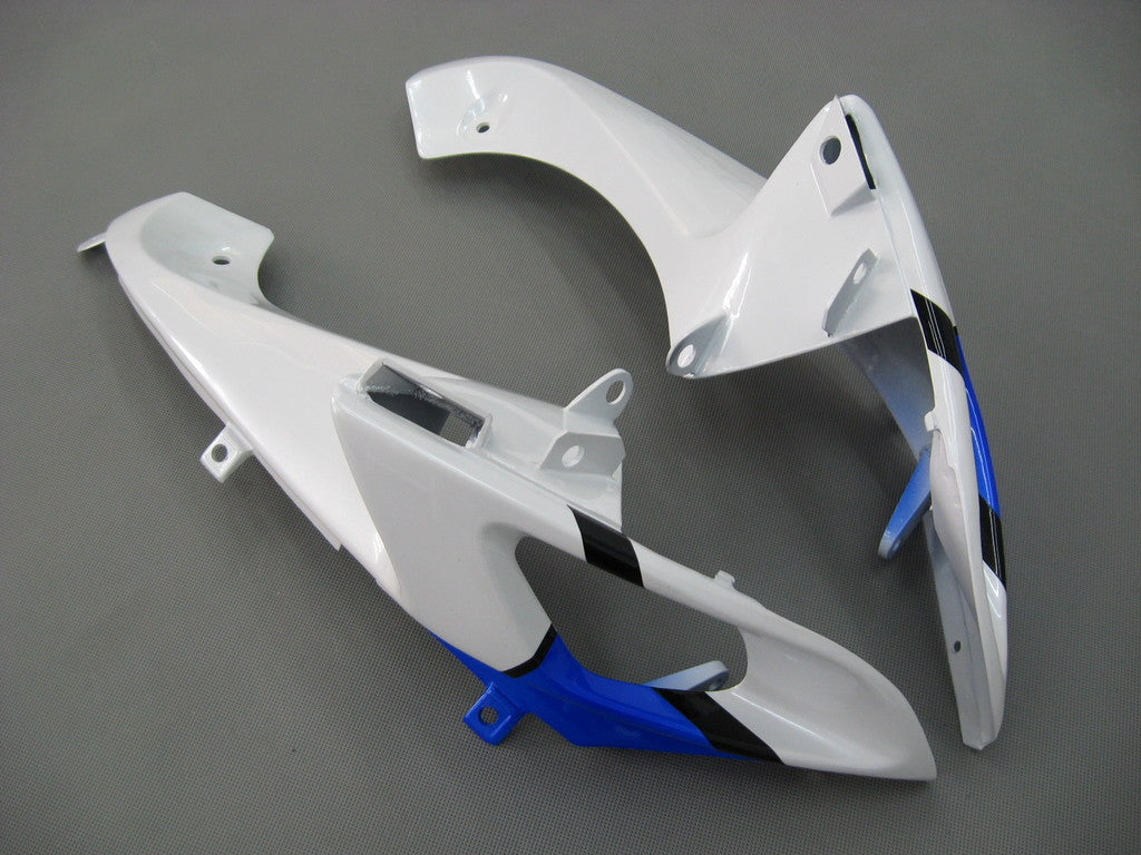 Amotopart 2006-2007 Suzuki GSXR 600750 Kit de carénage blanc et bleu