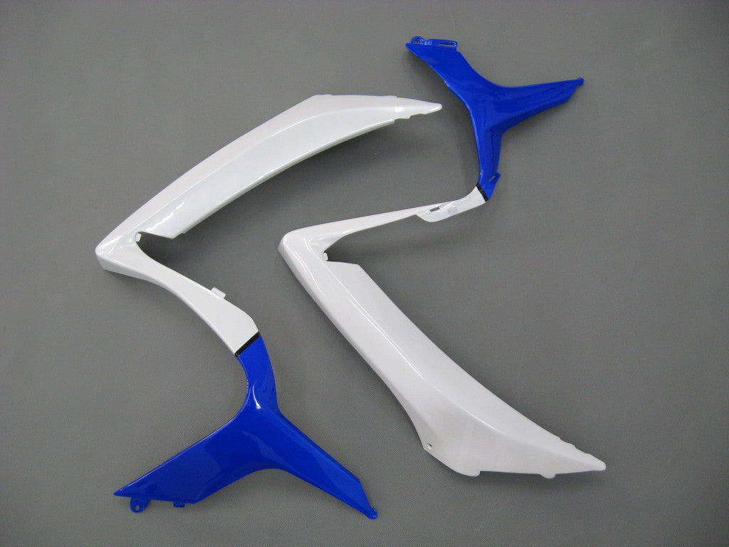 Amotopart 2006-2007 Suzuki GSXR600750 Fairing White&Blue Kit