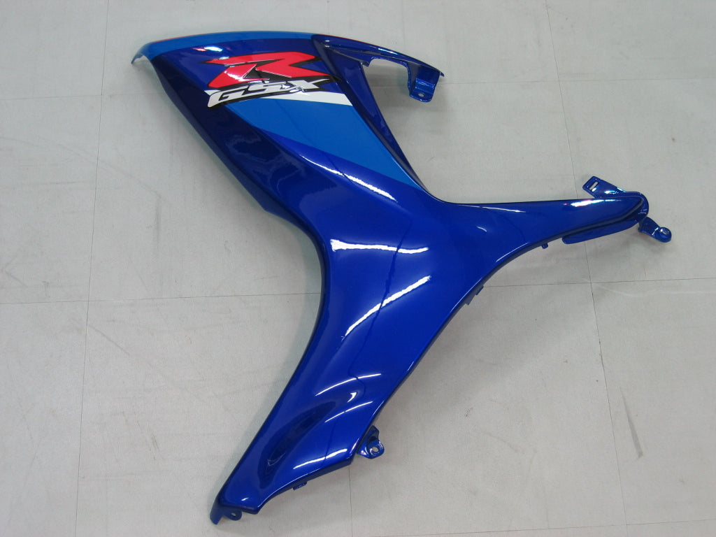 Amotopart 2006-2007 GSXR600750 Suzuki Fairing Blue&White Kit