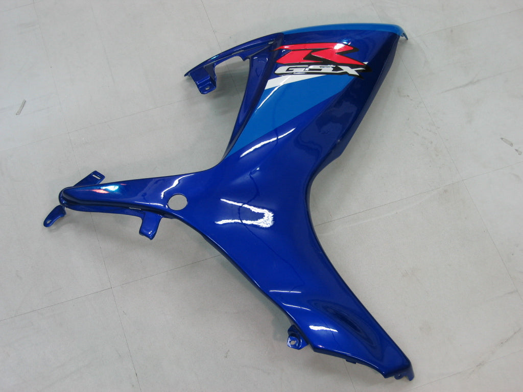 Amotopart 2006-2007 GSXR600750 Suzuki Fairing Blue&White Kit