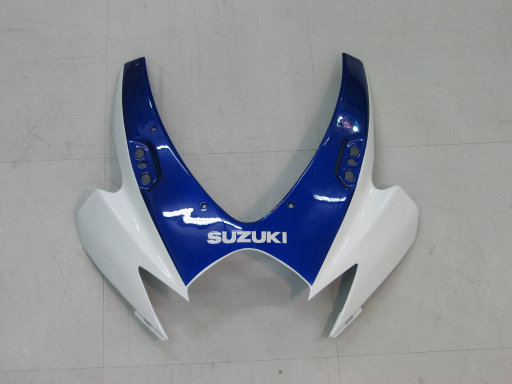 Amotopart 2006-2007 GSXR600750 Suzuki Fairing Blue&White Kit