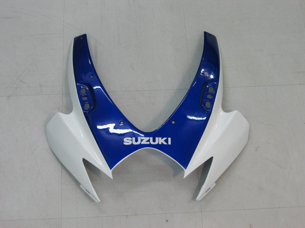 Amotopart 2006-2007 GSXR600750 Kit carenatura blu e bianco Suzuki