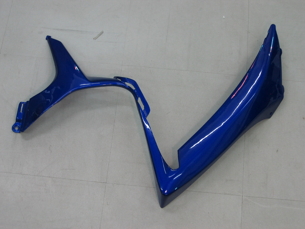 Amotopart 2006-2007 GSXR600750 Suzuki Fairing White&Blue Kit