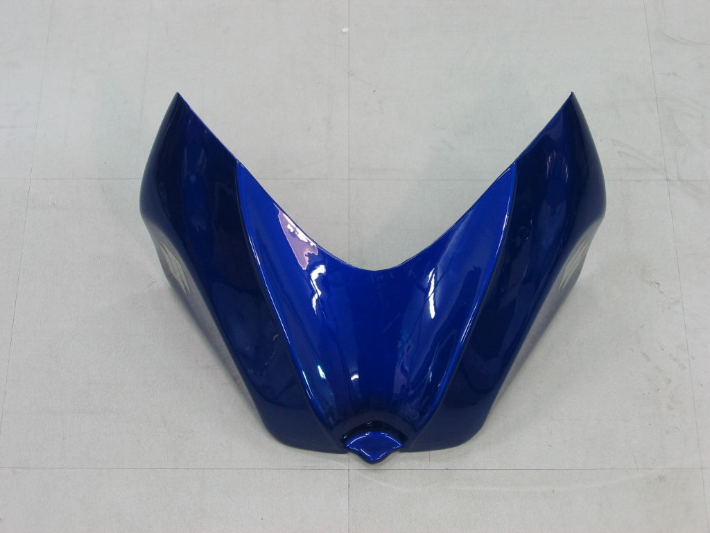 Amotopart 2006-2007 GSXR600750 Suzuki Fairing White&Blue Kit